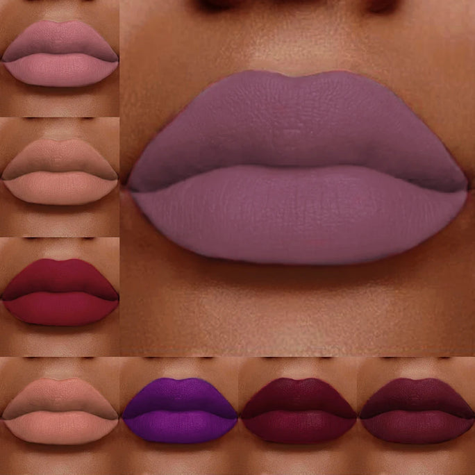 Matte Velvet Lip Glaze Waterproof Long Lasting